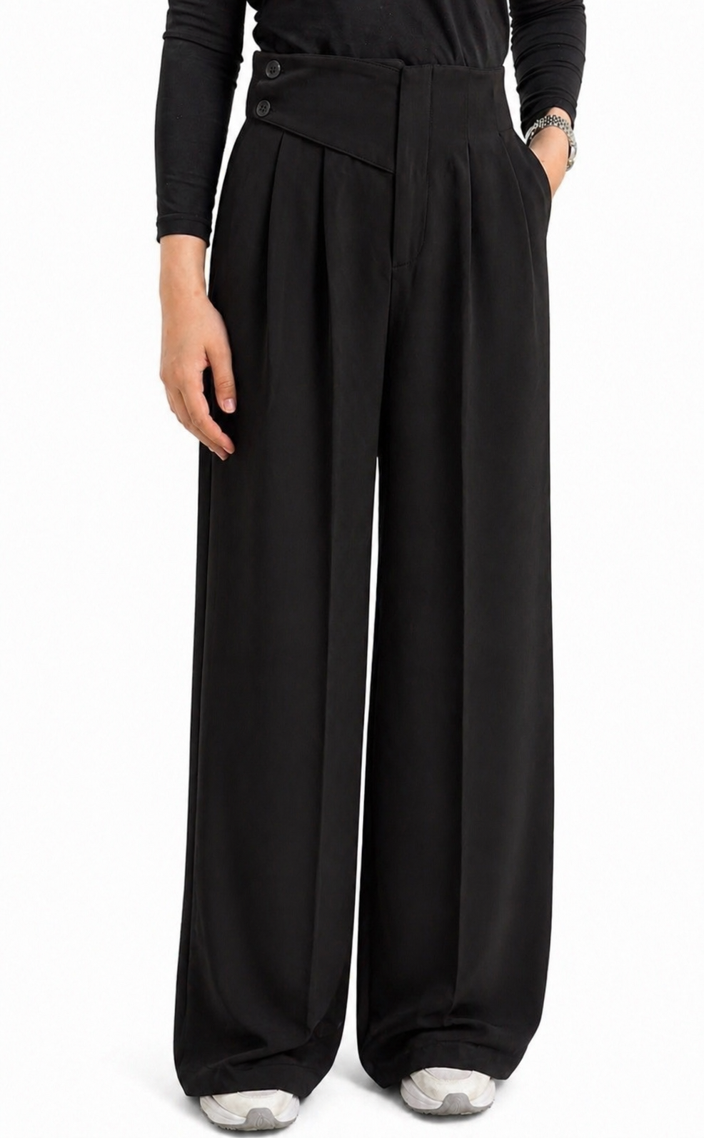 Formal side buttoned pants