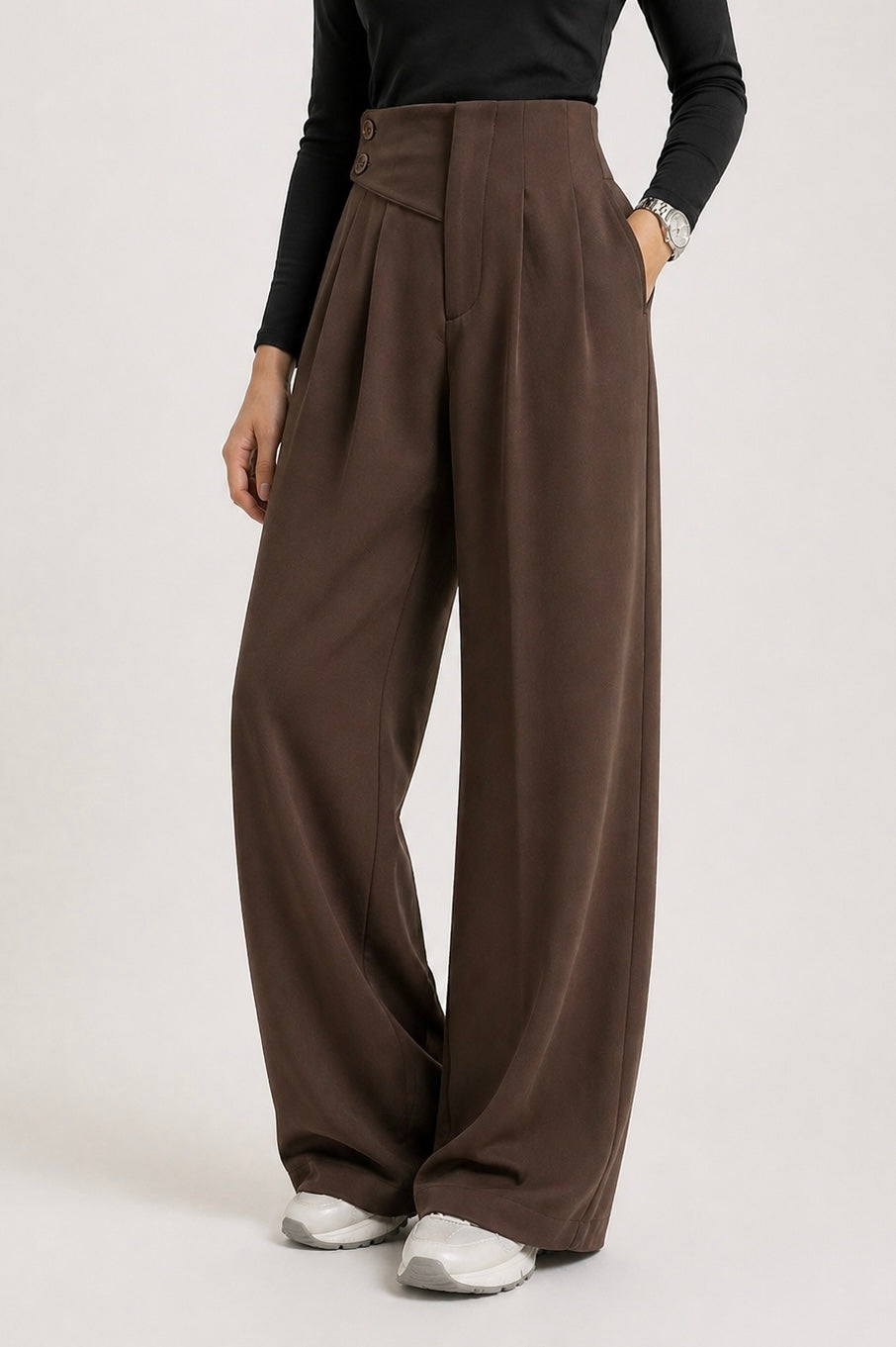 Formal side buttoned pants
