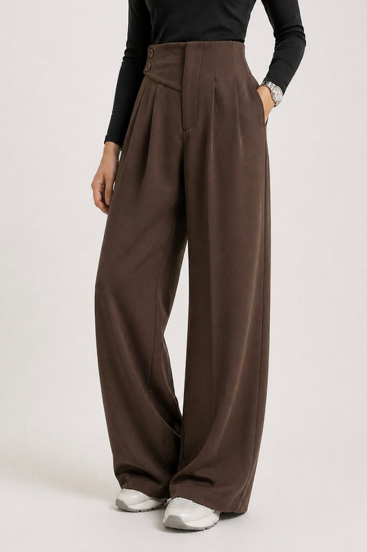Formal side buttoned pants