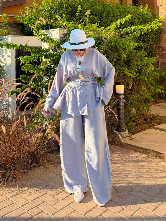 Flowy buckle set - Long sleeve