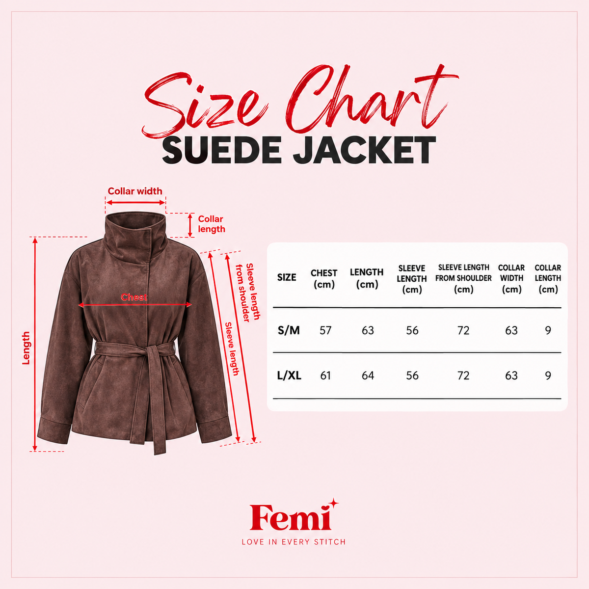 Brown suede jacket
