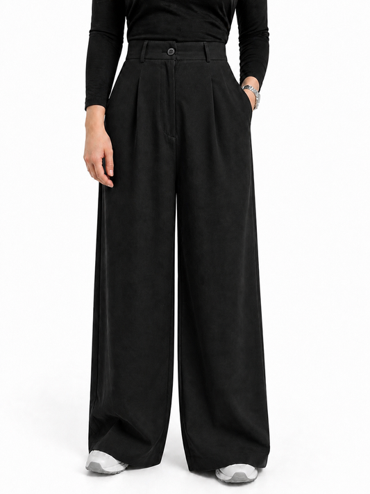 Buttoned Flowy Pants