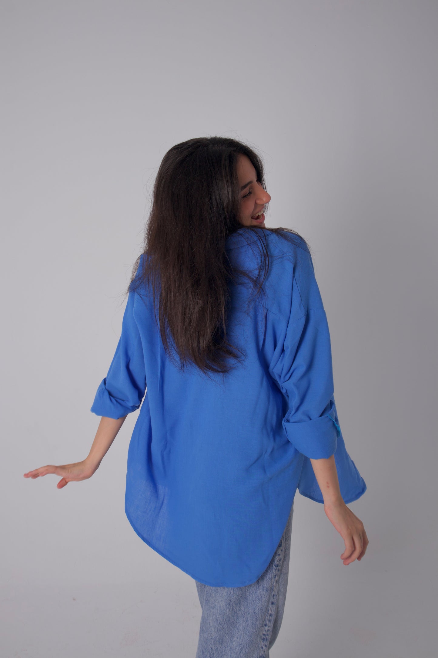 Blue Linen shirt