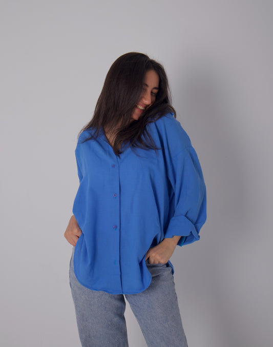 Blue Linen shirt