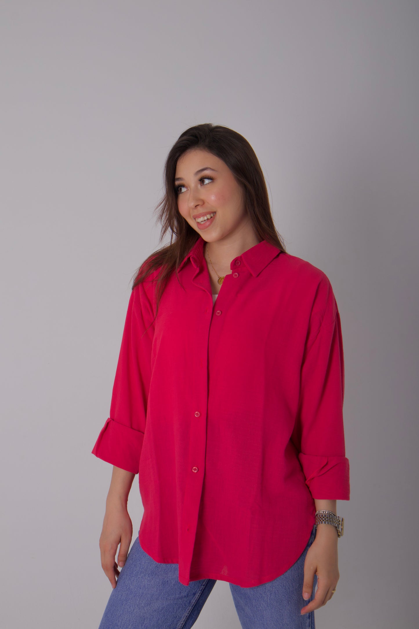 Pink Linen shirt