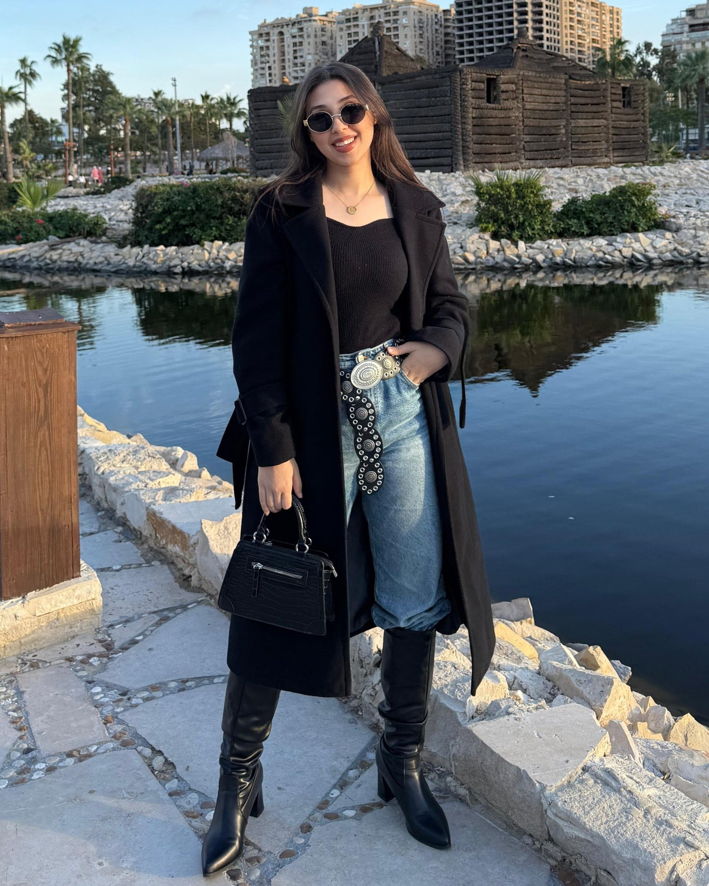 Long wool coat