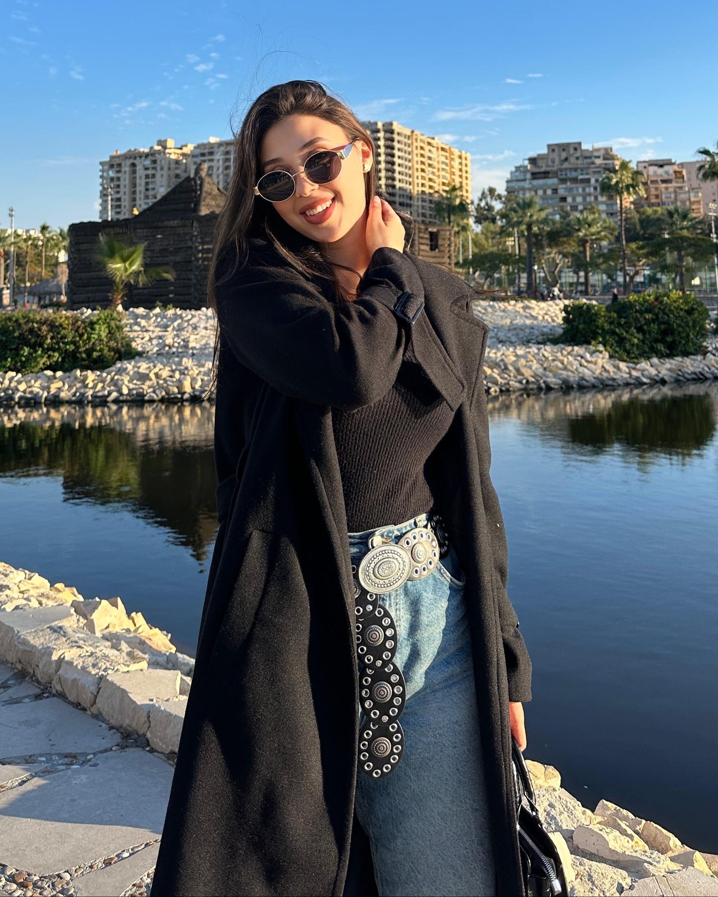 Long wool coat