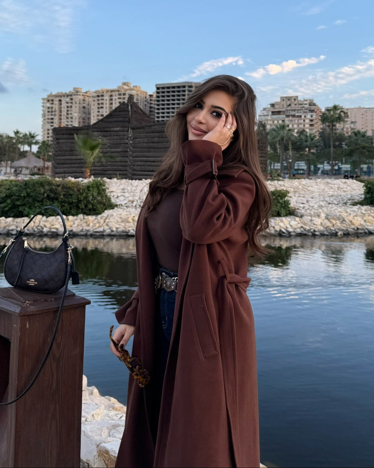 Long wool coat