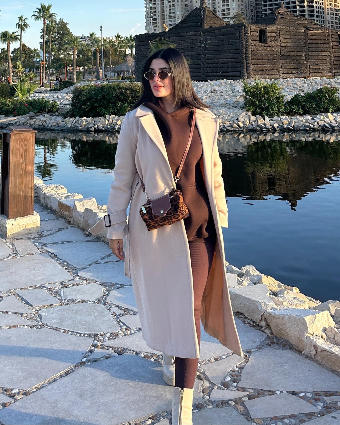 Long wool coat